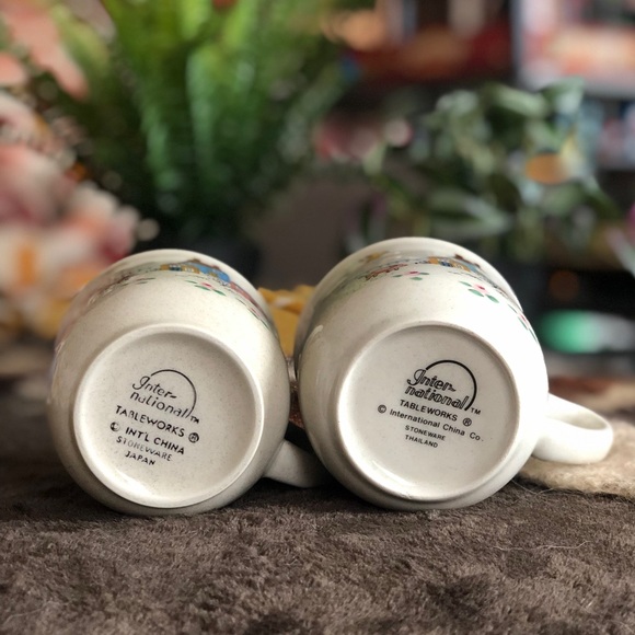 International tableworks cute tea cups - from Japan and Thailand - Picture 3 of 6